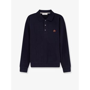 Dunst Men Cotton Polo Shirt With Logo Patch
